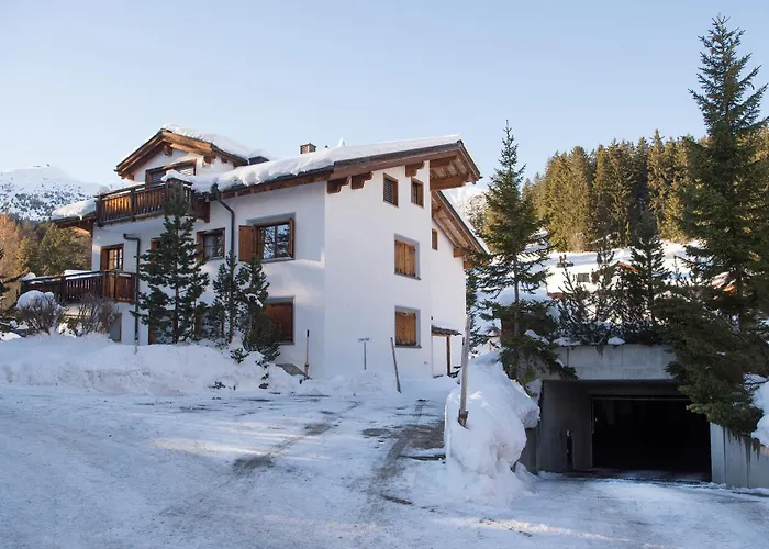 Flat For 6 People Sot Valos Centre * Lenzerheide